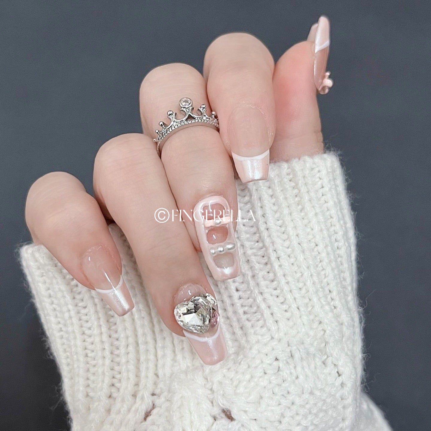 Ballet Shoes | Handmade Press-On Nails