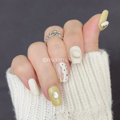 Delicious Cheese | Handmade Press-On Nails