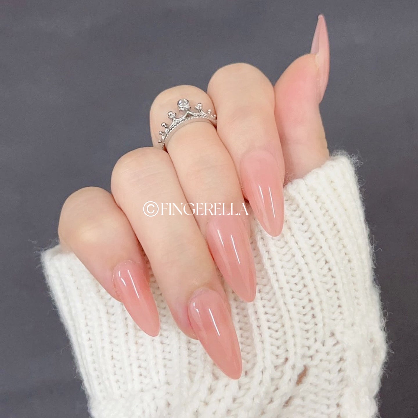 Faded Pink | Handmade Press-On Nails