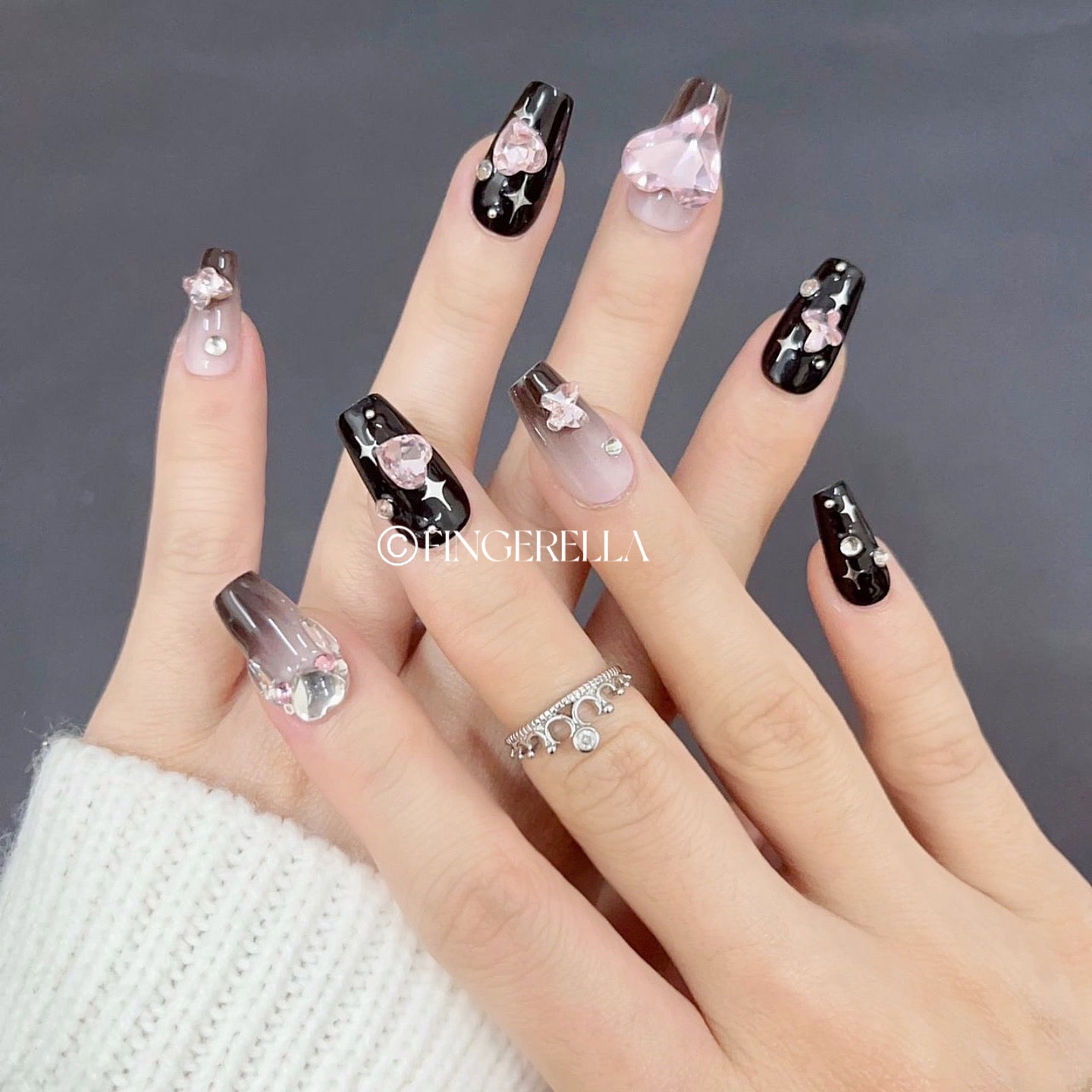 Cool Girl | Handmade Press-On Nails