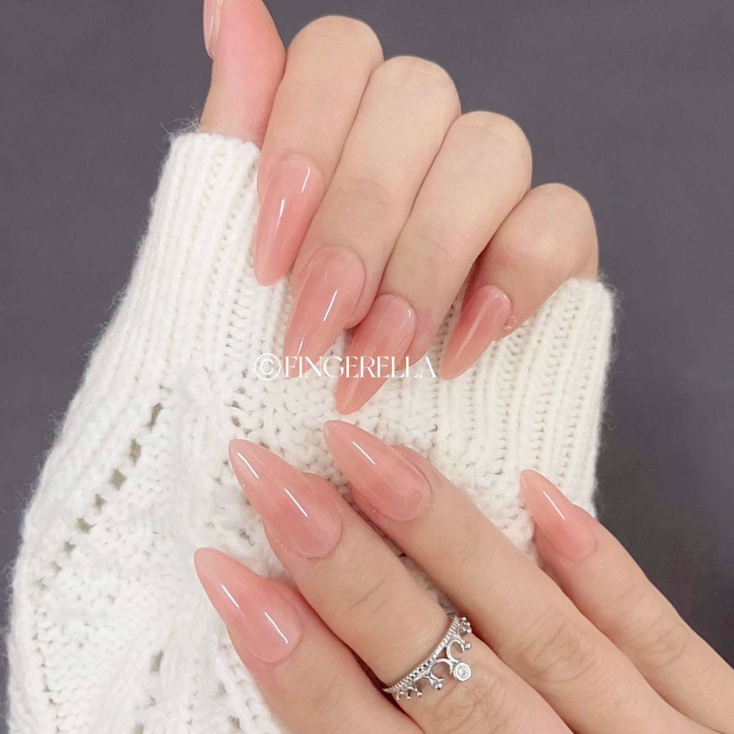 Faded Pink | Handmade Press-On Nails