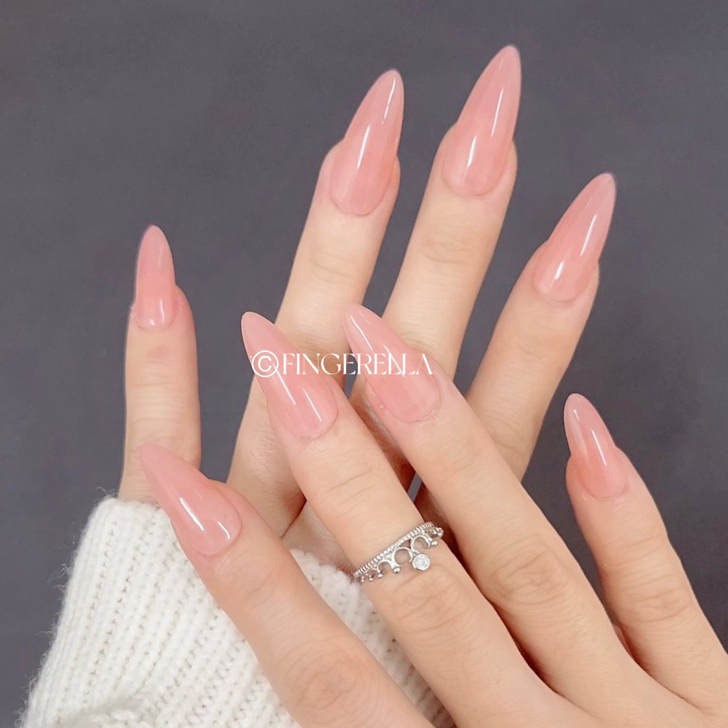 Faded Pink | Handmade Press-On Nails