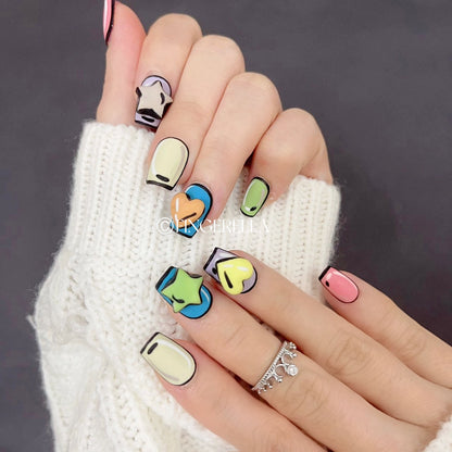 Toon Spectrum | Handmade Press-On Nails