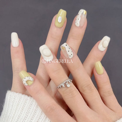 Delicious Cheese | Handmade Press-On Nails