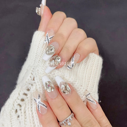 Elegance Canvas Channel | Handmade Press-On Nails