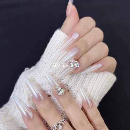 Pure Radiant | Handmade Press-On Nails