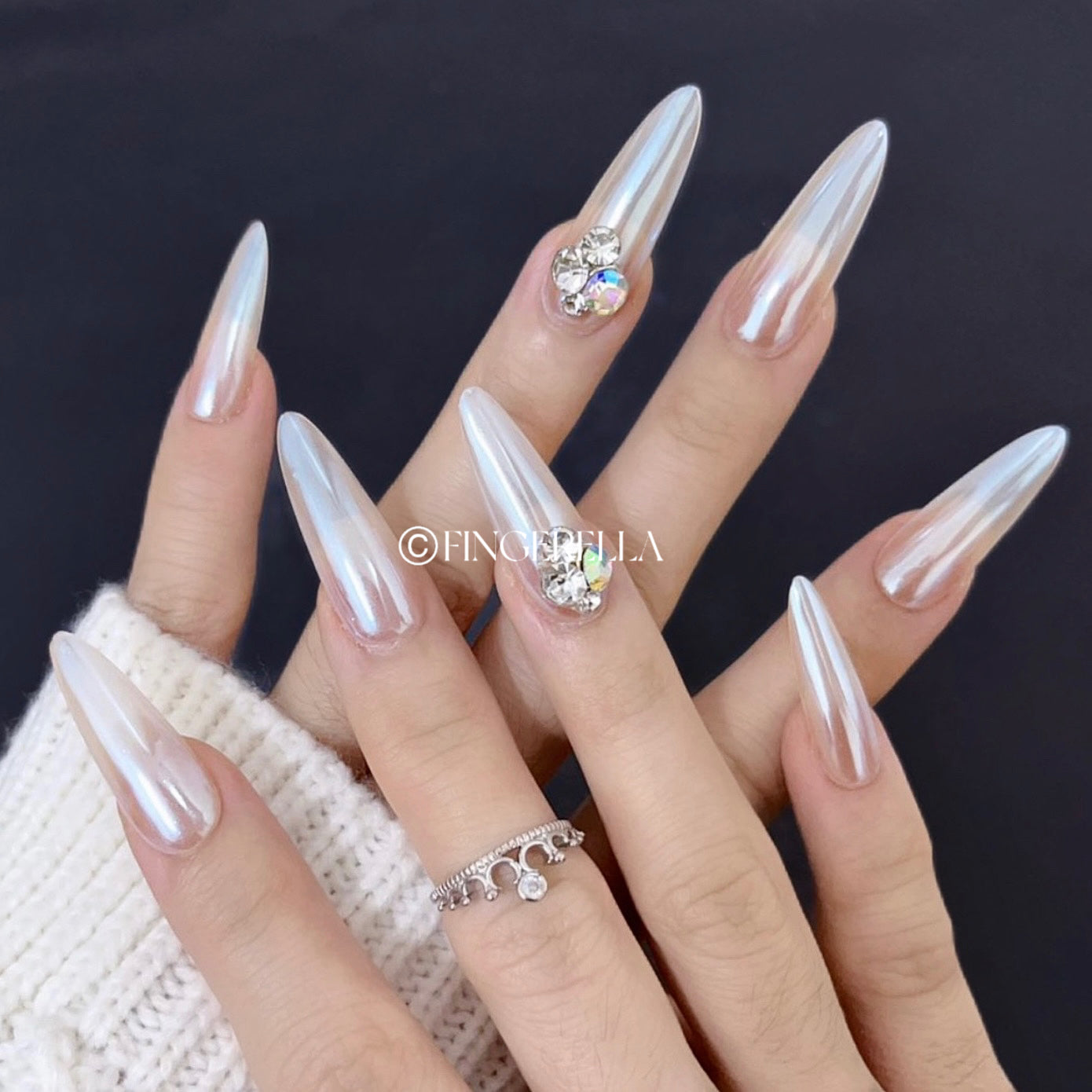 Pure Radiant | Handmade Press-On Nails