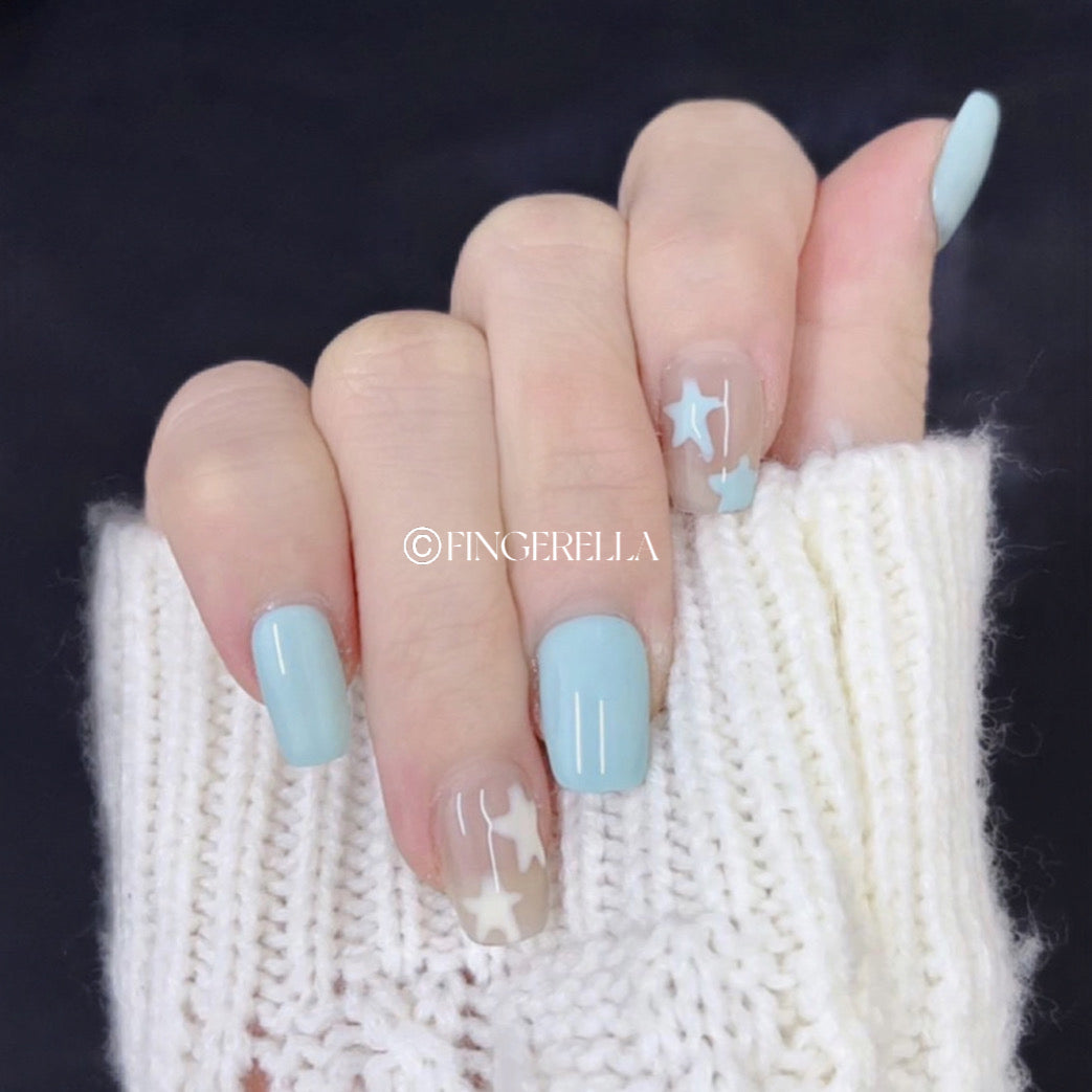 Celeste Star | Handmade Press-On Nails