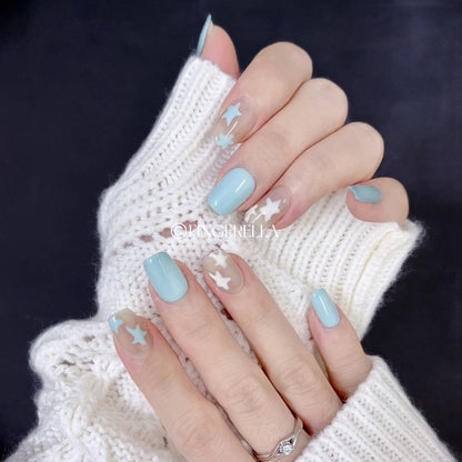 Celeste Star | Handmade Press-On Nails