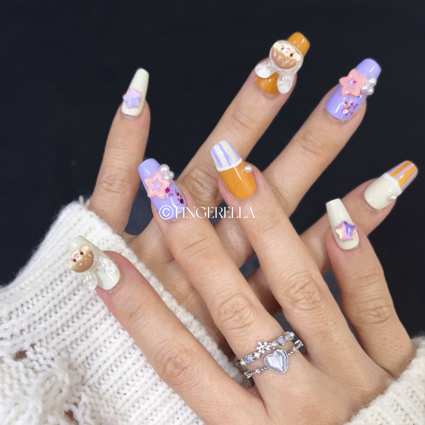 Cutie Pie | Handmade Press-On Nails